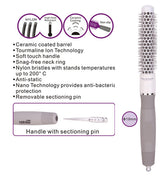 PLATINUM STYLING NANO TECHNOLOGY CERAMIC & IONIC ROUND BRUSH - 19MM